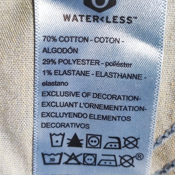 Signature by Levi Strauss Jeans mid-rise straight women's size 22S ink blue - Picture 8 of 14